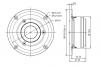 SB Acoustics SB29RDAC-C000-4 / 29mm ring dome chmbr, Alu Fc