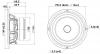 Głośnik Scan Speak Discovery 15M/4624G00 - głośnik średniotonowy