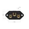 IEC Inlet  Furutech FI-06 (G) - Plated Gold