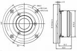 SB Acoustics SB29RDC-C000-4 / 29mm ring dome chmbr, Plastic Fc