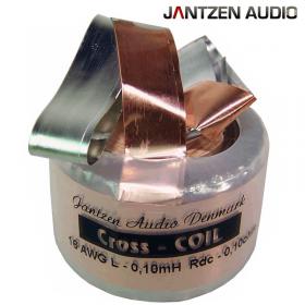 Obrazek dla: Cewka taśmowa CrossCoil Jantzen Audio 0,57mH / 0,26ohm / taśma16AWG=dr.1,3 izol.PP40um / śr.57 h.27