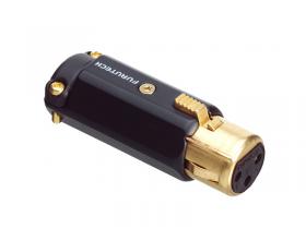 Wtyk na kabel XLR Furutech FP602F (G)  gold  żeński
