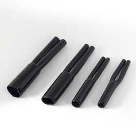 PVC Ybranch  Black (LSVS) 6/2x3mm