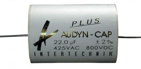 Audyn Cap Plus MKP Film Capacitor 0.10 uF / 1200 V 2% AXIAL 43X25
