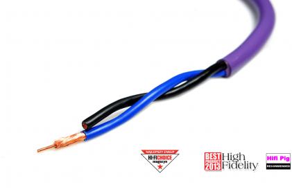 Melodika MDC2400 Purple Rain Kabel głośnikowy OFC klasy 4N 2x4mm2 z żyłą BassCore