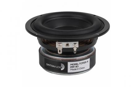 Dayton Audio TCP1154 4" Treated Paper Cone Woofer