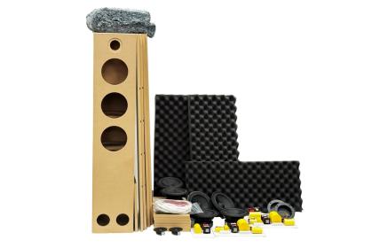 CSS Torii Tower Speaker P2 Kit / 3drożne kolumn DIY