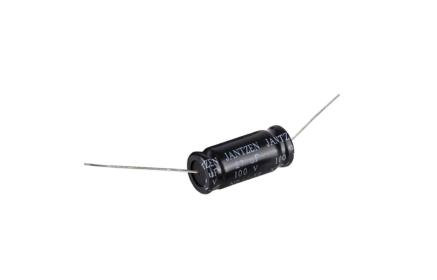 Kondensator elektrolityczny Jantzen EleCap 27uF / 5% / 100VDC / śr.13x27mm