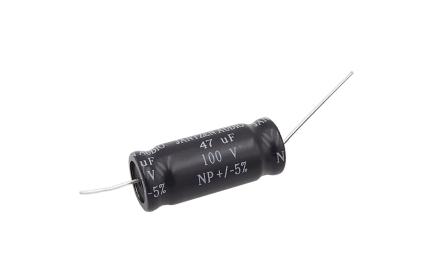 Kondensator elektrolityczny Jantzen EleCap 47uF / 5% / 100VDC / śr.13x32mm