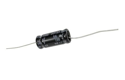 Kondensator elektrolityczny Jantzen EleCap 56uF / 5% / 100VDC / śr.13x32mm