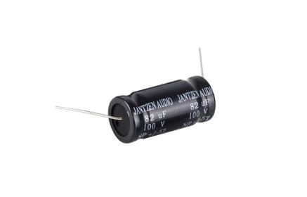 Kondensator elektrolityczny Jantzen EleCap 82uF / 5% / 100VDC / śr.16x34mm
