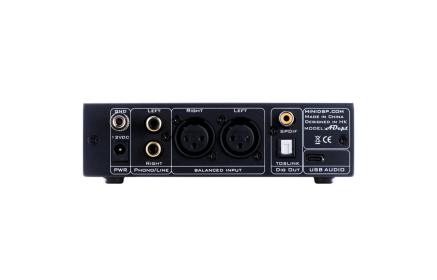 miniDSP ADept / Przetwornik analogowocyfrowy + przedwzmacniacz phono (USB / SPDIF / Toslink)