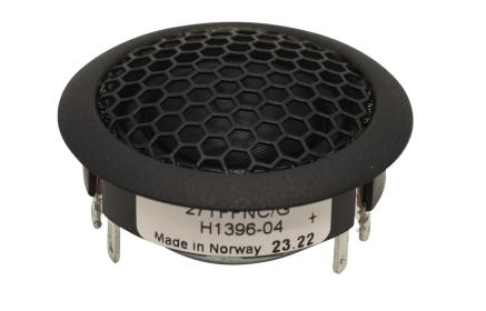 Obrazek dla: SEAS 27TFFNC/G (H139604) – Tweeter tekstylny 27 mm, neodymowy, 4 Ω – Prestige Series