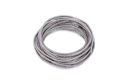 Obrazek dla: Cyna lutownicza Sn96Ag4 / 4% srebra / drut 1mm z topnikiem / 10g