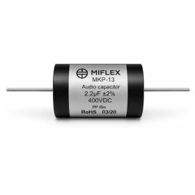 Obrazek dla: Miflex MKP13 2,2uF / 400V / 2% / kondensator audio MKP