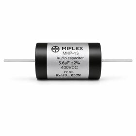 Obrazek dla: Miflex MKP13 5,6uF / 400V / 2% / kondensator audio MKP