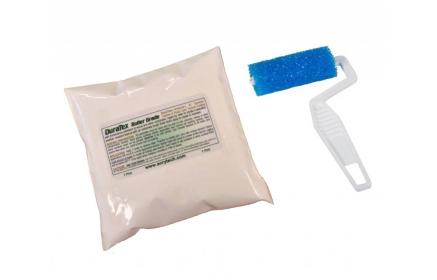 Obrazek dla: AcryTech DuraTex DTKPW / 0,5 kg / biała farba strukturalna do obudów głośnikowych / zestaw z wałkiem
