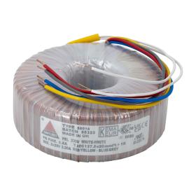 Obrazek dla: Amplimo 58016 / 160 VA / transformator toroidalny / 230 V AC / 2 × 25 V