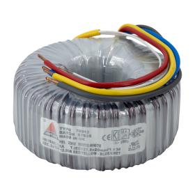 Obrazek dla: Amplimo 78012 / 300 VA / transformator toroidalny / 230 V / 2 × 12 V