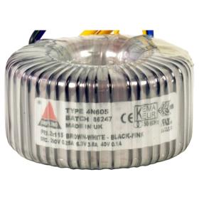 Obrazek dla: Amplimo 4N605 / 100 VA / transformator zasilający do wzmacniacza lampowego / 290 / 6,3 / 40 V