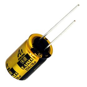 Obrazek dla: Audio Note CAP100R10U350V / polaryzowany kondensator elektrolityczny Kaisei 10 uF / 350 V / 20%