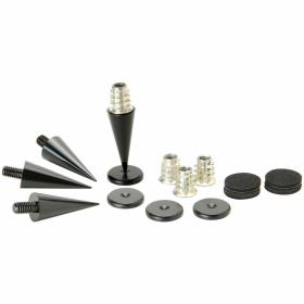 Obrazek dla: Dayton Audio DSS3BK / zestaw 4 kolców głośnikowych / czarny